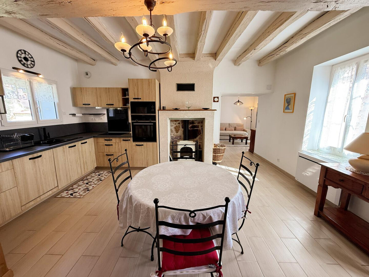 Gîte 4 pers. avec jardin et jeux à Thésée - Photo 10