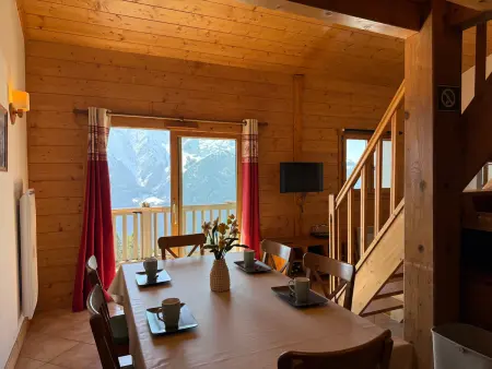 Location appartement à Villard sur Doron, Appartement spacieux, vue panoramique - 6 pers.