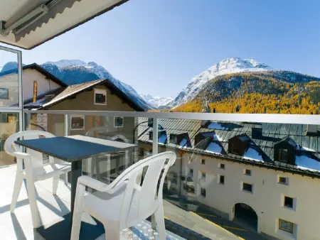 Location appartement à Pontresina, Chesa Quadrella