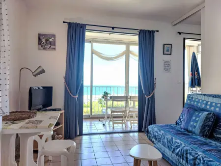 Appartement vue mer à 200 m de la plage, Six Fours : photo 3