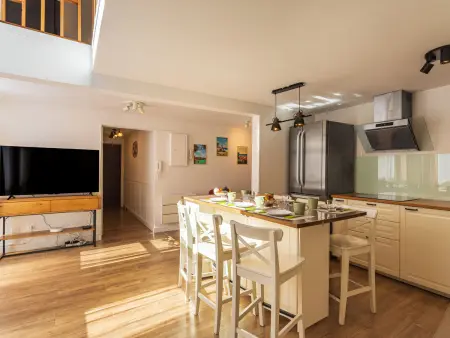 Appartement La Palmeraie, 2 chambres à 300 m de la plage : photo 13