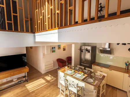 Appartement La Palmeraie, 2 chambres à 300 m de la plage : photo 14
