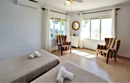 Maison 8 personnes avec piscine vue mer à Benissa : photo 19