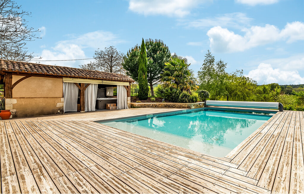 Maison 14 personnes Villamblard : piscine, jacuzzi et terrain de jeux - Photo 11