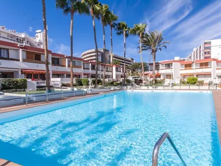 Location gite à Maspalomas, Maison avec climatisation et animaux admis - 4 pers.