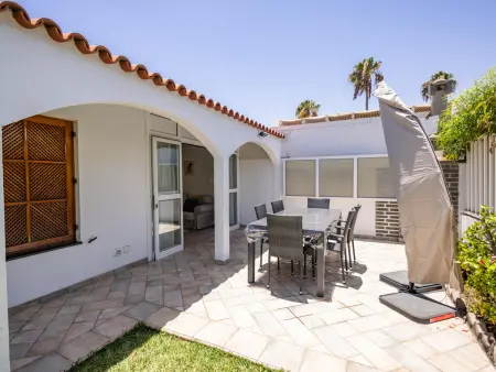 Bungalow 6 pers. Maspalomas, terrasse 50m² et jardin : photo 6