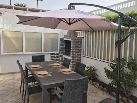 Bungalow 6 pers. Maspalomas, terrasse 50m² et jardin : photo 7