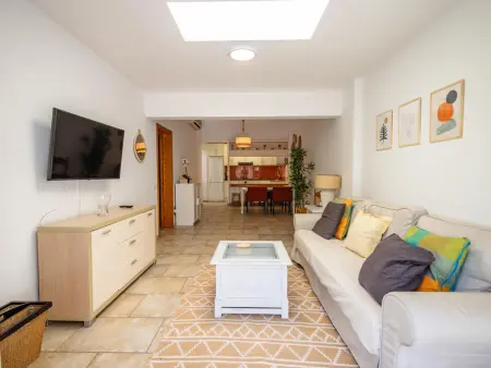 Bungalow 6 pers. Maspalomas, terrasse 50m² et jardin : photo 16