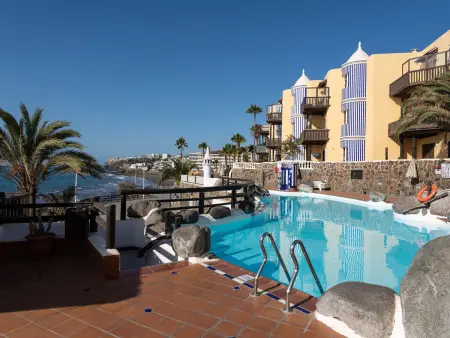 Appartement vue mer à Bahía Feliz, 2 ch., piscine : photo 3