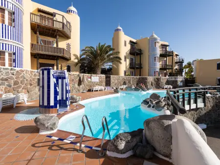 Appartement vue mer à Bahía Feliz, 2 ch., piscine : photo 5