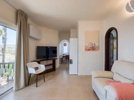 Appartement vue mer à Bahía Feliz, 2 ch., piscine : photo 8