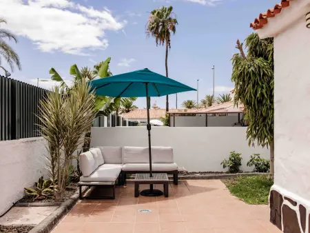 Location bungalow à Maspalomas, Appartement cosy, piscine et clim - 4 pers.