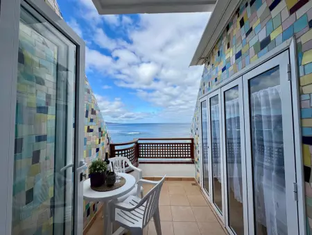 Appartement vue océan première ligne Plage Canteras : photo 4