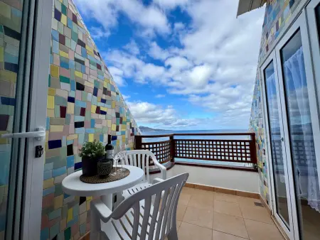 Appartement vue océan première ligne Plage Canteras : photo 22