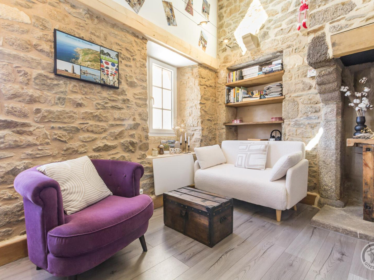Gîte 4 pers. Anneville-en-Saire, terrasse Sud-Ouest - Photo 6