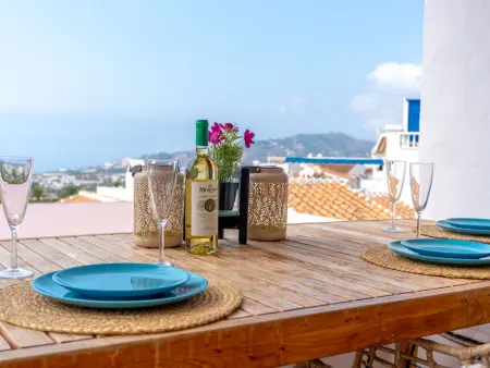 Apt 2 ch, terrasse vue mer à Nerja - Nerja : photo 2