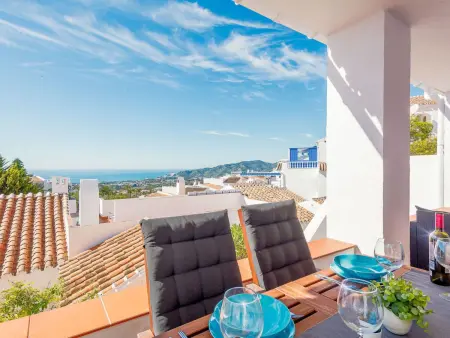 Apt 2 ch, terrasse vue mer à Nerja - Nerja : photo 7