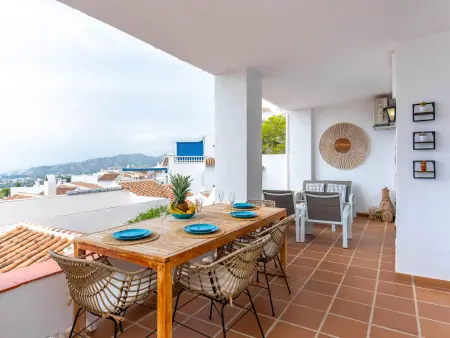 Apt 2 ch, terrasse vue mer à Nerja - Nerja : photo 16