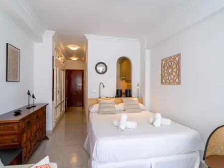 Studio Nerja avec balcon vue mer et piscine : photo 8