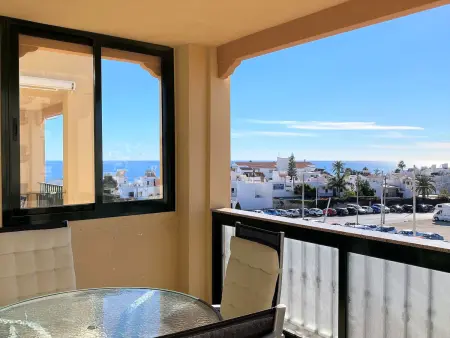 Appartement 2 chambres Nerja, terrasse sud-ouest vue mer : photo 20