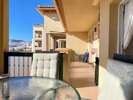 Appartement 2 chambres Nerja, terrasse sud-ouest vue mer : photo 22