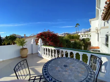Al Fresco Apartment à Nerja, terrasse vue coucher de soleil : photo 23