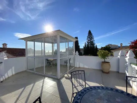 Al Fresco Apartment à Nerja, terrasse vue coucher de soleil : photo 24