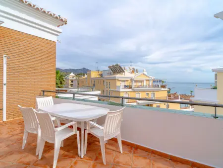 Appartement 2 chambres face mer à Nerja, 30 m plage : photo 9