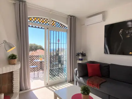 Appartement 1 chambre Nerja, vue mer et piscines : photo 3