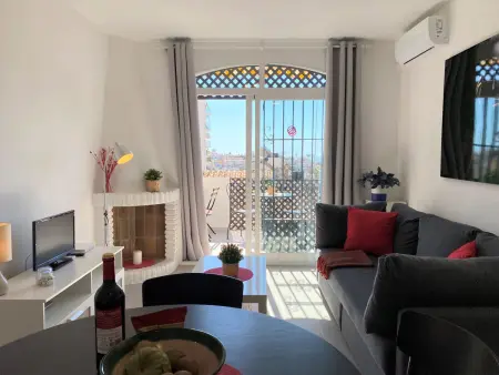 Appartement 1 chambre Nerja, vue mer et piscines : photo 5