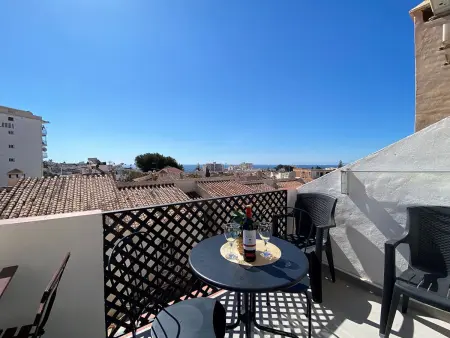 Appartement 1 chambre Nerja, vue mer et piscines : photo 6