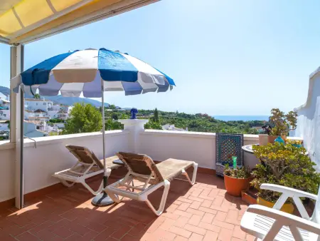 Appartement 2 chambres Nerja, terrasse vue mer et piscine : photo 2