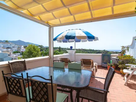 Appartement 2 chambres Nerja, terrasse vue mer et piscine : photo 4