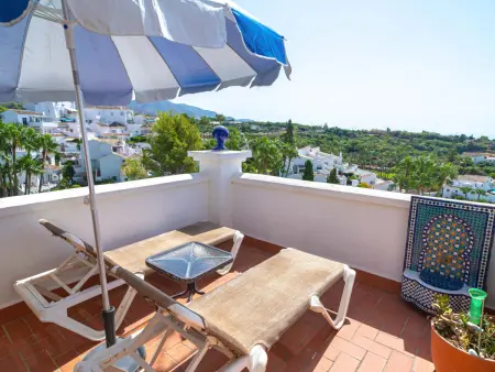 Appartement 2 chambres Nerja, terrasse vue mer et piscine : photo 24