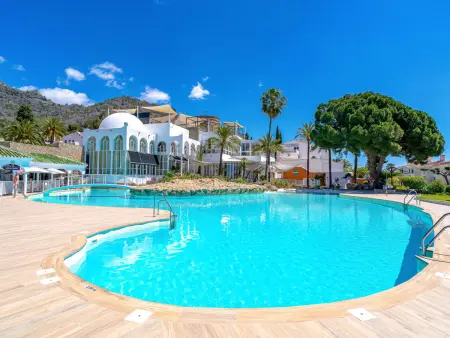 Appartement Hibiscos 72 Deluxe à Nerja, terrasse sud et piscine : photo 2