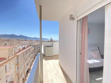 Apt 2 pièces vue mer, terrasse & barbecue à Nerja : photo 16
