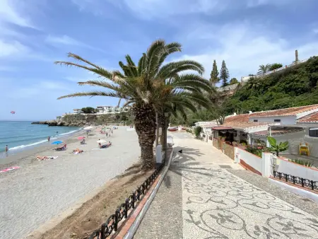 Apt 2 pièces vue mer, terrasse & barbecue à Nerja : photo 23