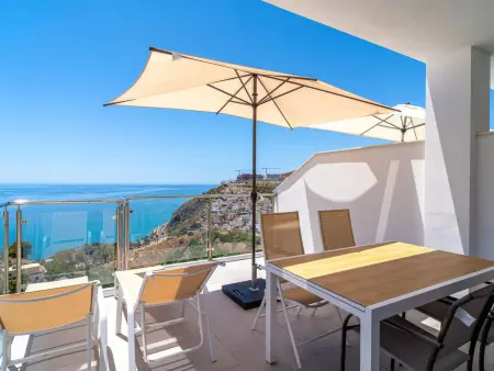 Appartement 1 chambre Nerja, terrasse vue mer : photo 6