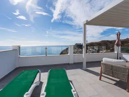 Duplex 3 chambres Nerja : 3 terrasses vue mer : photo 5
