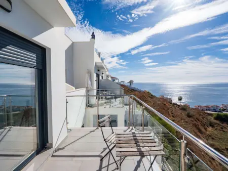 Duplex 3 chambres Nerja : 3 terrasses vue mer : photo 25