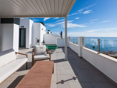 Duplex 3 chambres Nerja : 3 terrasses vue mer : photo 39