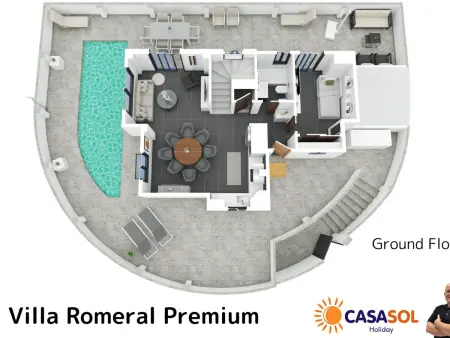Villa Romeral Premium, 4 chambres avec piscine à Nerja : photo 50