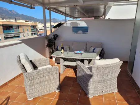 Penthouse Clavero à Nerja – terrasse BBQ, plage à 500 m : photo 3