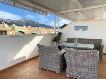 Penthouse Clavero à Nerja – terrasse BBQ, plage à 500 m : photo 30