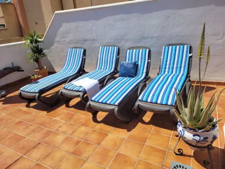 Penthouse Clavero à Nerja – terrasse BBQ, plage à 500 m : photo 39