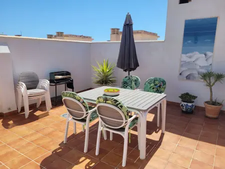 Penthouse Clavero à Nerja – terrasse BBQ, plage à 500 m : photo 40