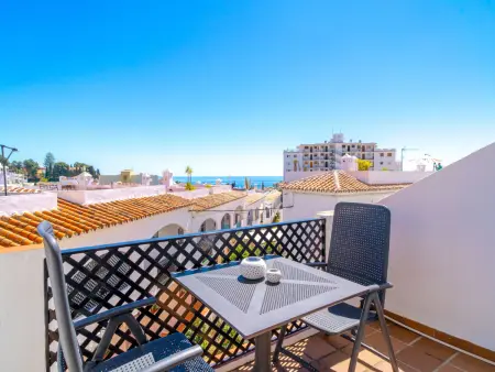 Studio vue mer à Nerja, piscine et balcon : photo 1