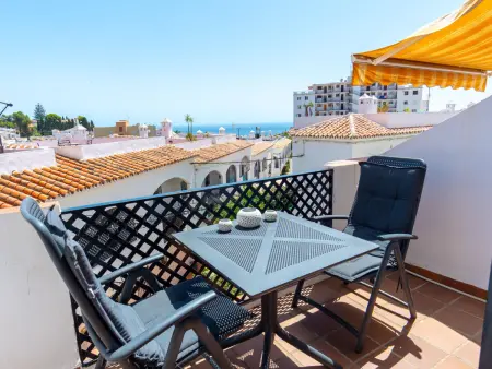 Studio vue mer à Nerja, piscine et balcon : photo 2