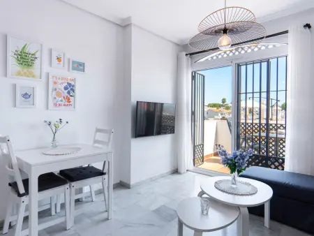 Studio vue mer à Nerja, piscine et balcon : photo 3