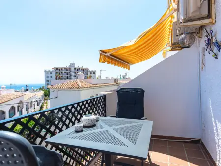 Studio vue mer à Nerja, piscine et balcon : photo 25